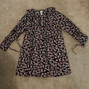 NWOT H&M Long Sleeve Peter Pan Collar Dress